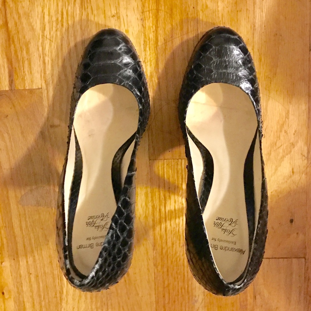 Exclusive Alexandre Birman Python Platforms - image 2